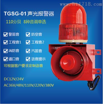 TGSG-01一體化聲光報警器優質生產商